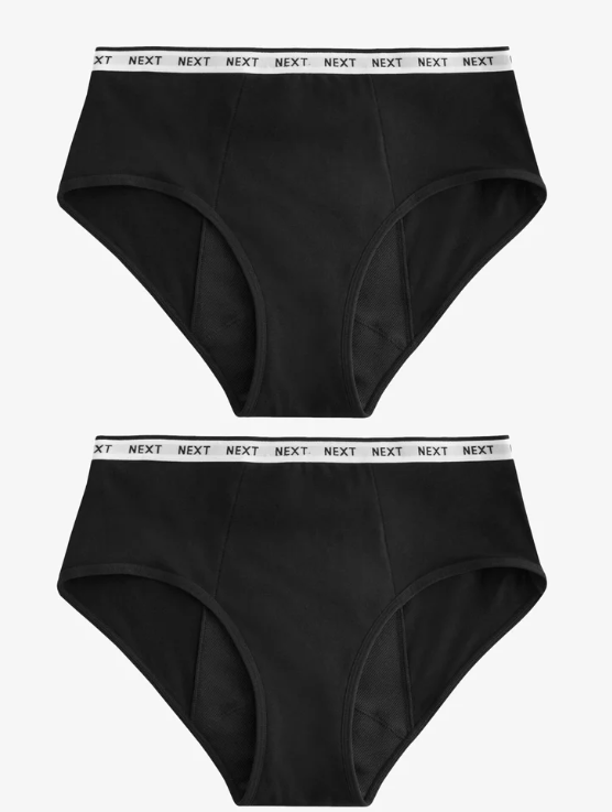 Next HEAVY FLOW 2 PACK - Menstruatie-ondergoed - black